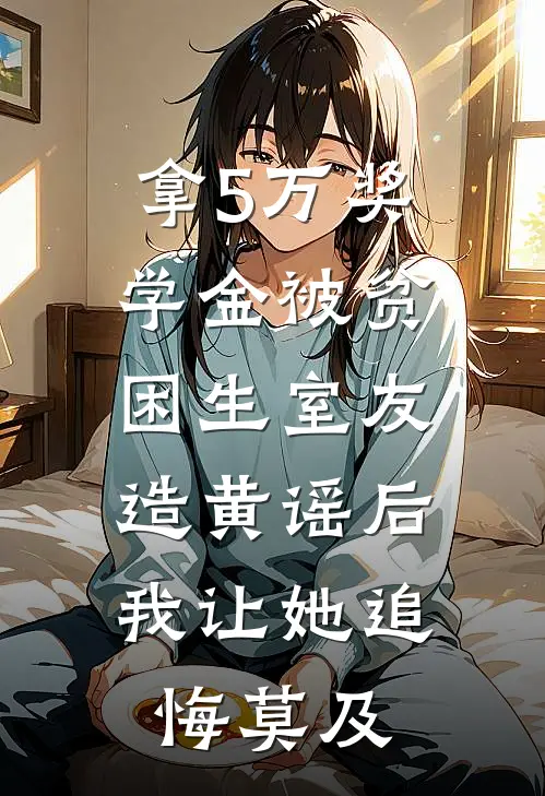 拿5万奖学金被贫困生室友造黄谣后，我让她追悔莫及