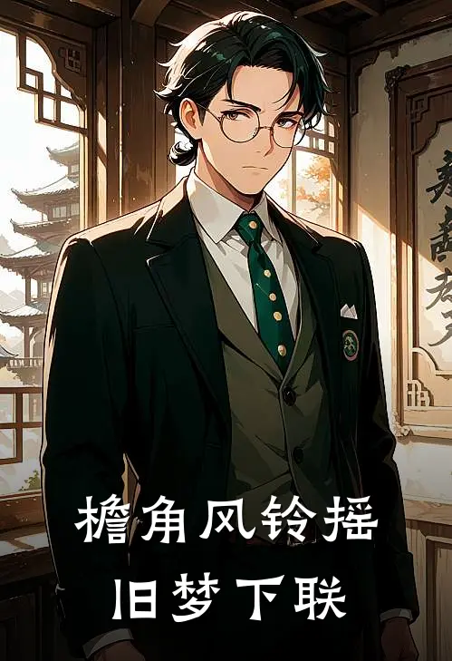 檐角风铃摇旧梦下联