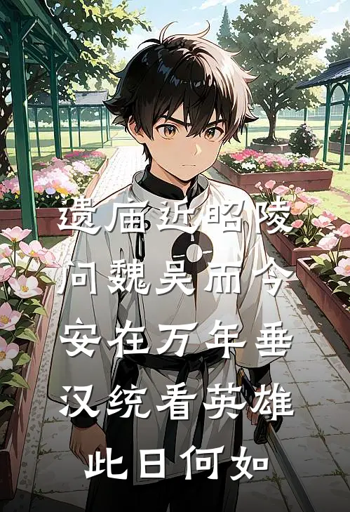 遗庙近昭陵问魏吴而今安在万年垂汉统看英雄此日何如