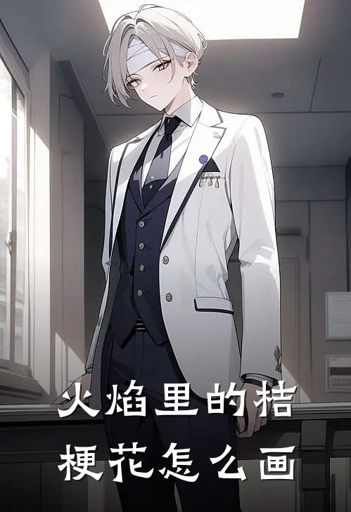 火焰里的桔梗花怎么画